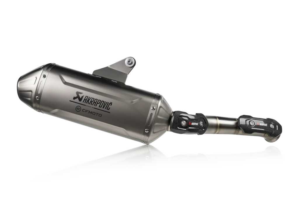 Akrapovič pre CFMOTO 800MT, 800MT-X a 450MT