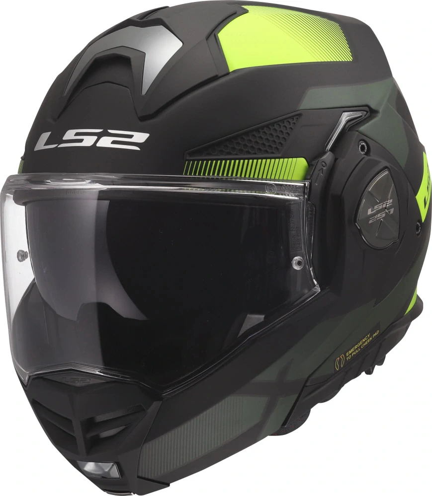 LS2 FF901 ADVANT X NOVA Matt Black/ H-V Yellow