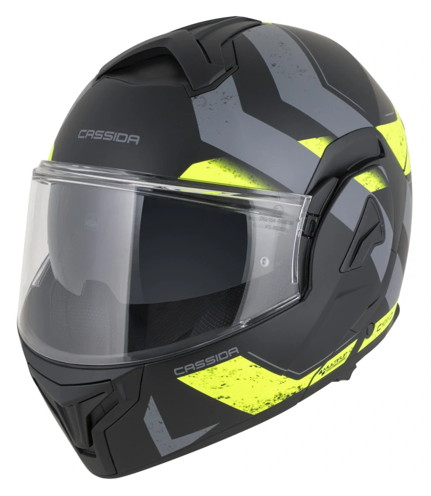 CASSIDA MultiFlip Korp Matt Black/ Grey/ Yellow