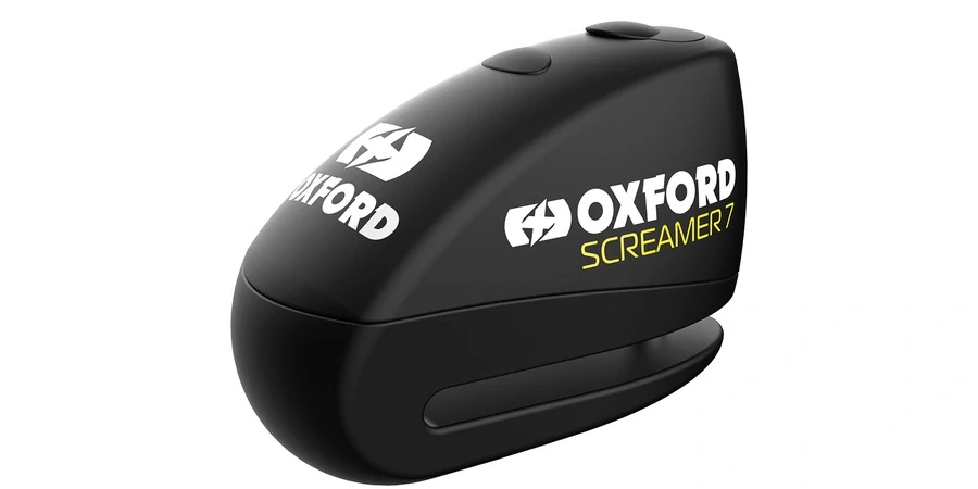 OXFORD SCREAMER 7 zámok kotúčovej brzdy s alarmom
