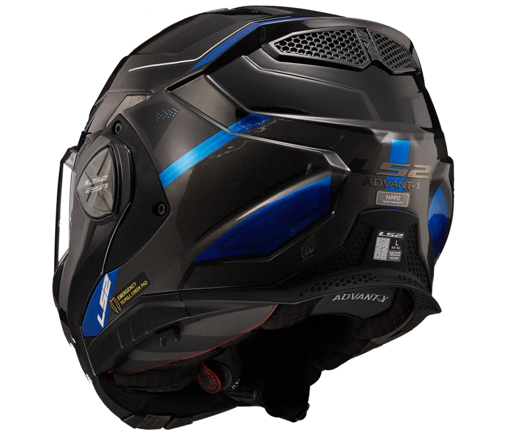 LS2 FF901 ADVANT X SPECTRUM Black/ Titanium 