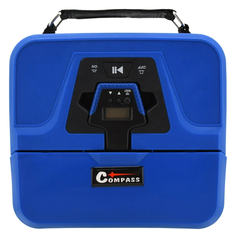 COMPASS vzduchový kompresor 12V BOX 3in1