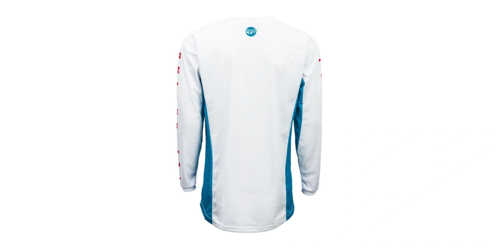 FLY RACING dres KINETIC K220 Blue/ White/ Red - veľkosť M
