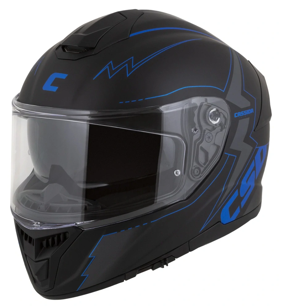 CASSIDA Integral GT 2.1 Flash Matt Black/ Blue