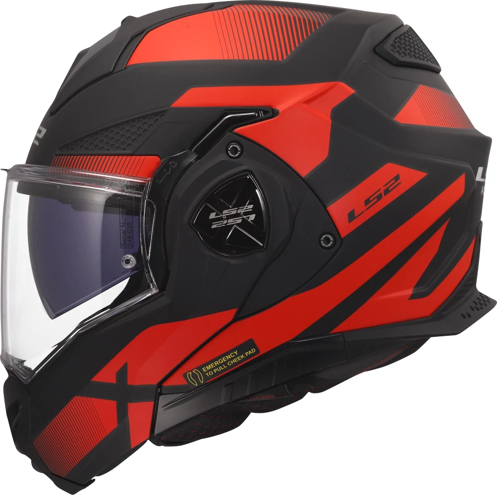 LS2 FF901 ADVANT X NOVA Black/ Red