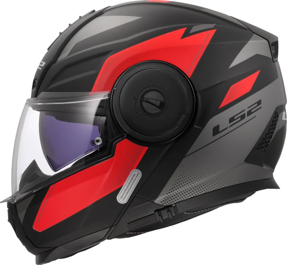 LS2 FF902 SCOPE II DURIA Matt Black/ Red