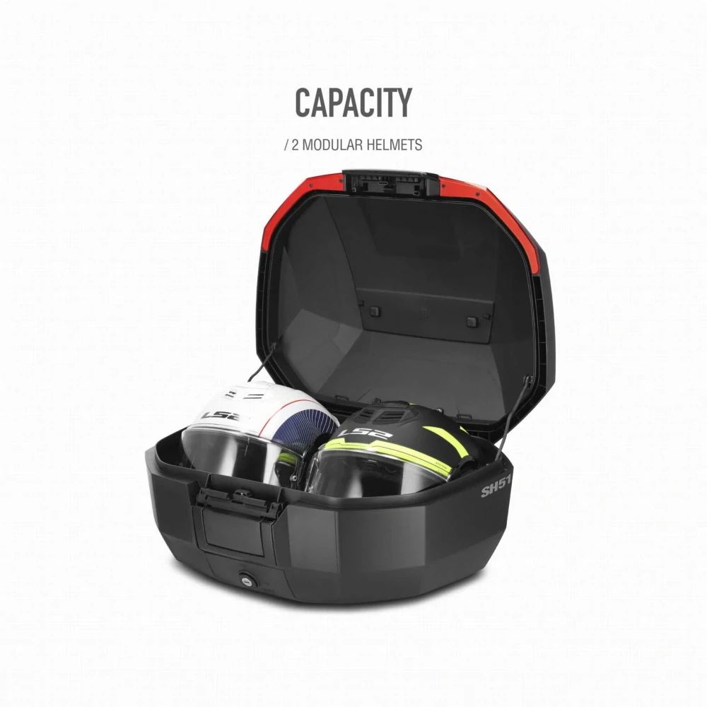 SHAD SH51 Carbon Top case