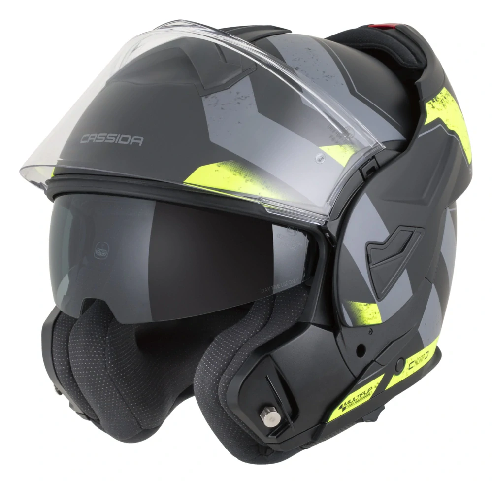 CASSIDA MultiFlip Korp Matt Black/ Grey/ Yellow