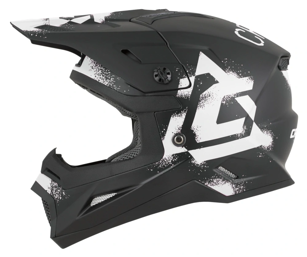 CASSIDA Cross Cup 2 Crew Junior Matt black/ White
