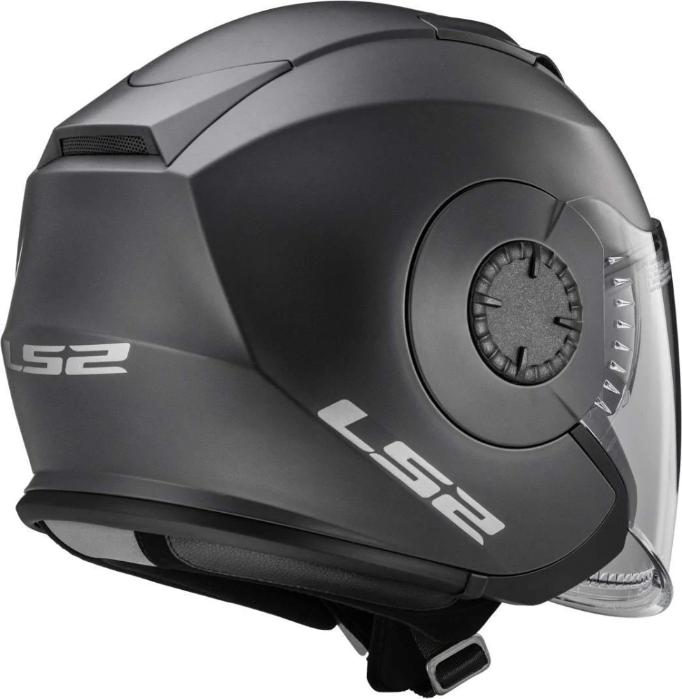 LS2 OF570 VERSO SOLID Matt Titanium - veľkosť S