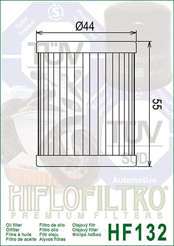 HIFLOFILTRO olejový filter HF132