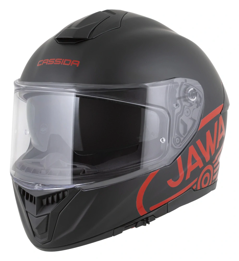 CASSIDA Integral GT 2.1 Jawa matná čierna/ lesklá červená