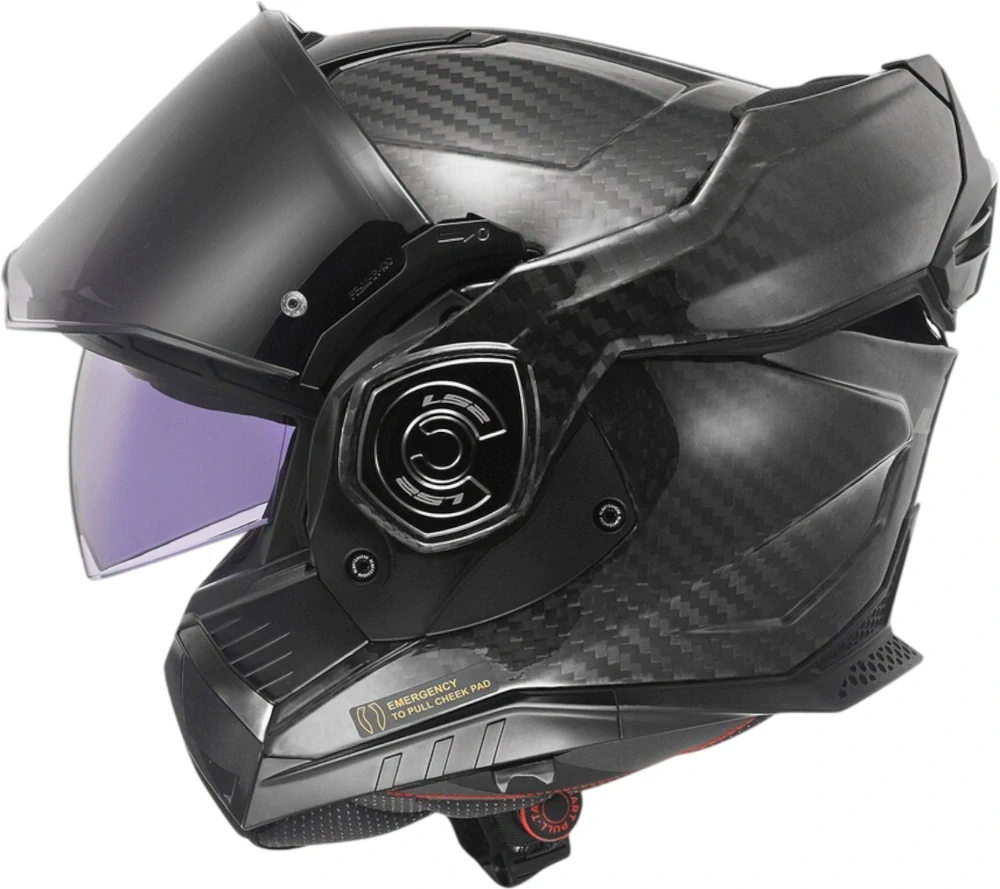 LS2 FF901 ADVANT X CARBON SOLID Gloss Carbon