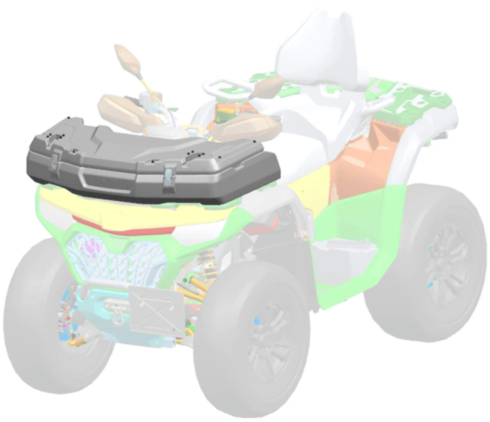 CFMOTO 55 predný box