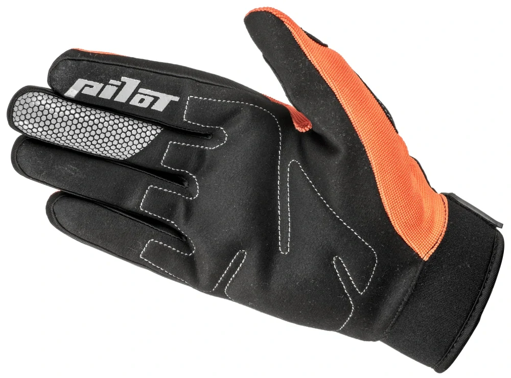 PILOT PIONEER Orange Fluoro - detské rukavice