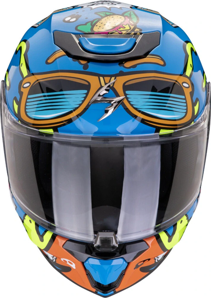 SCORPION EXO-JNR Air Fun Kids Blue/ Orange - veľkosť L
