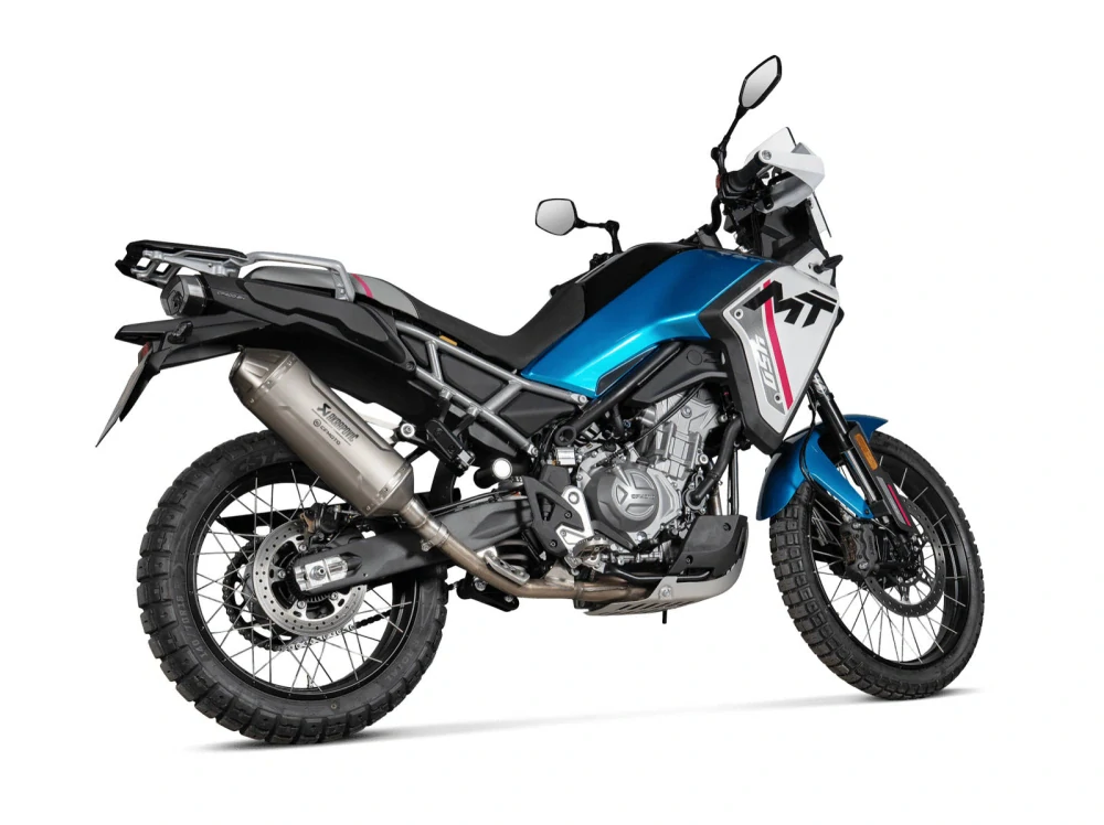 450MT Výfuk CFMOTO Akrapovič Slip‑On