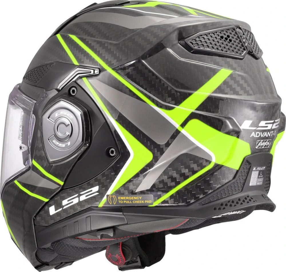 LS2 FF901 ADVANT X CARBON FUTURE II Gloss H-V Yellow