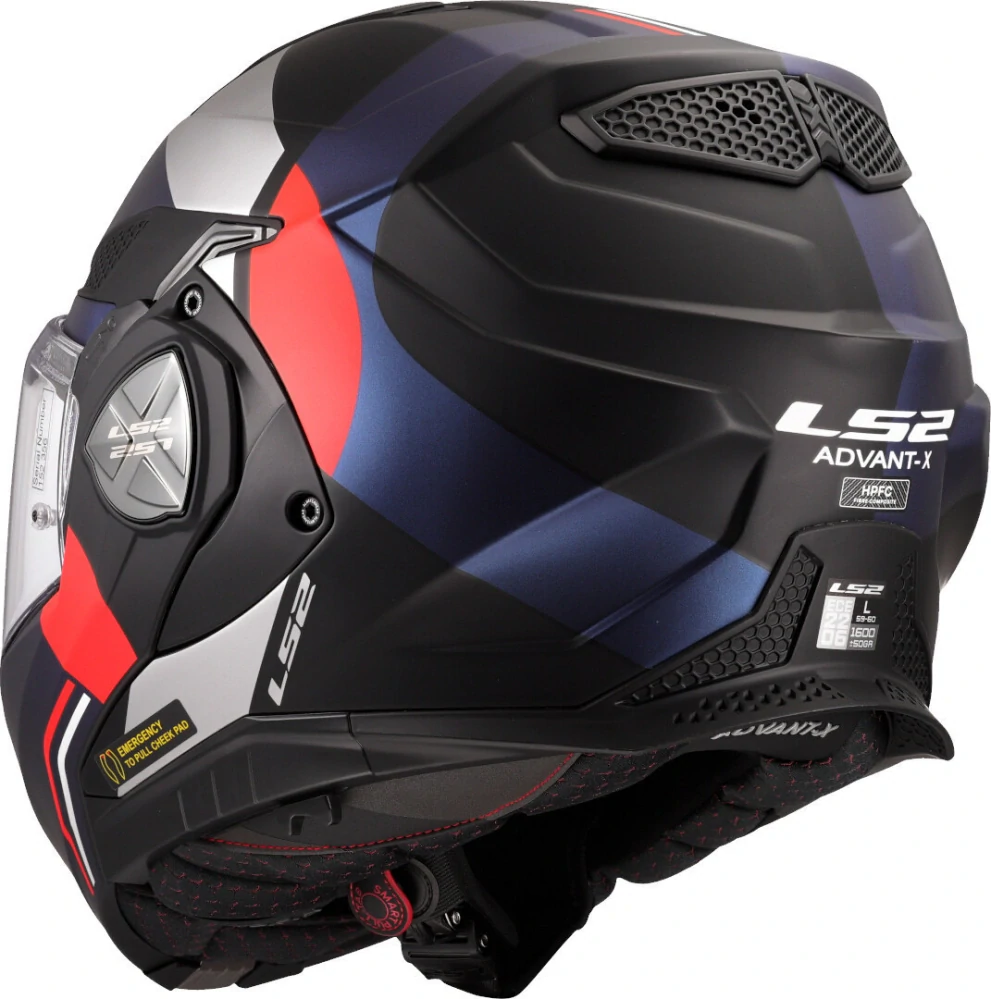 LS2 FF901 ADVANT X ULTRA Matt Blue/ Red