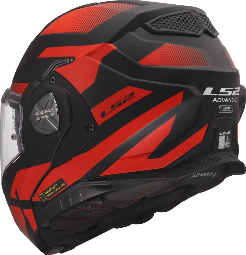 LS2 FF901 ADVANT X NOVA Black/ Red