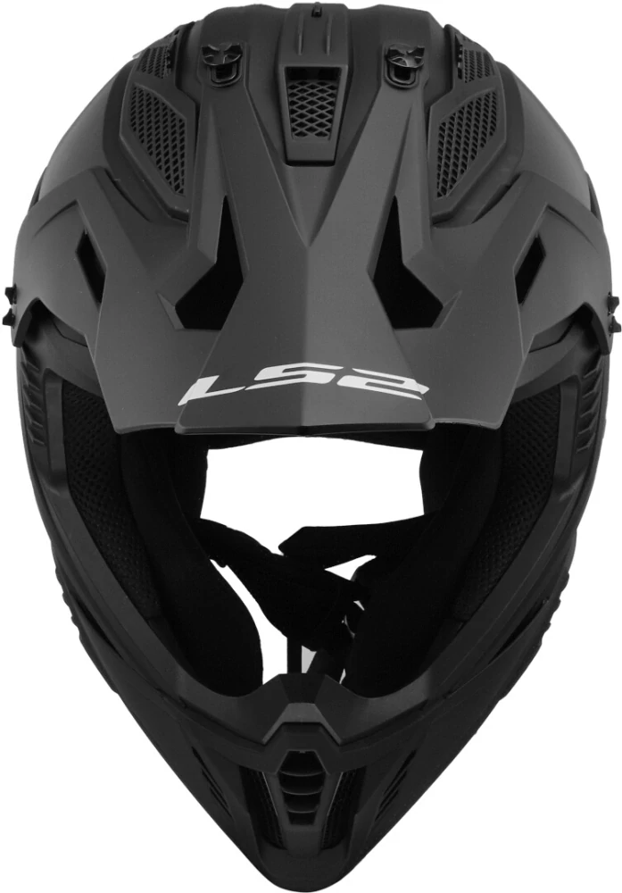 LS2 MX708 FAST II Solid Matt Black - veľkosť XL