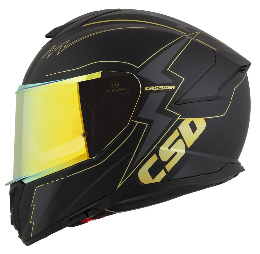 CASSIDA Integral GT 2.1 Flash Matt Black/ Gold