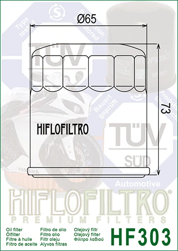 HIFLOFILTRO olejový filter HF303