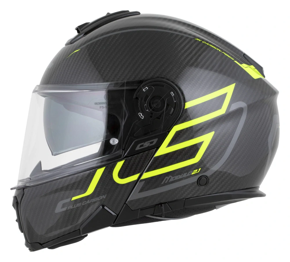 CASSIDA MODULO 2.1 Plus Carbon (karbón/žltá fluo))