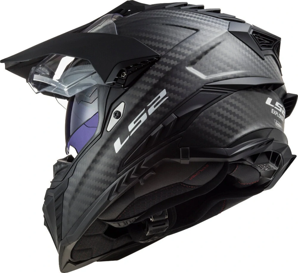 LS2 MX701 EXPLORER CARBON SOLID