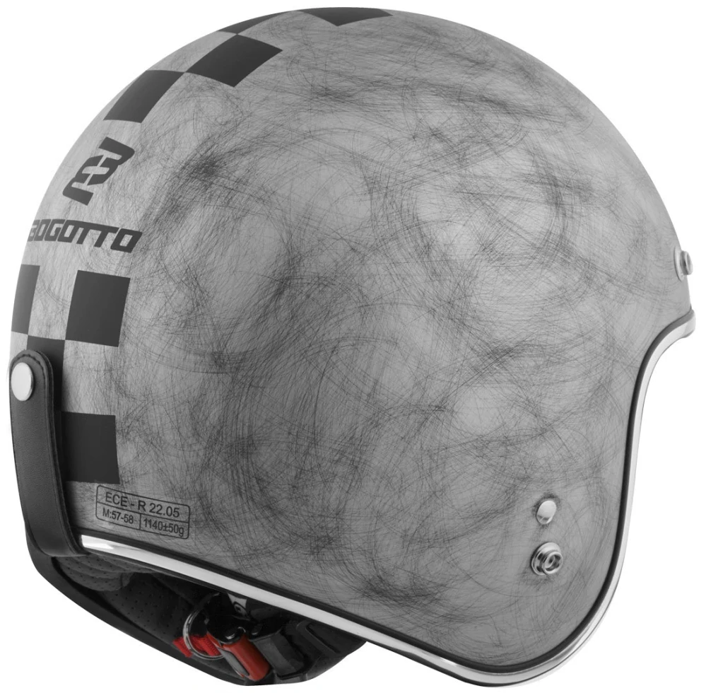 BOGOTTO V541 SCACCO Silver - veľkosť M