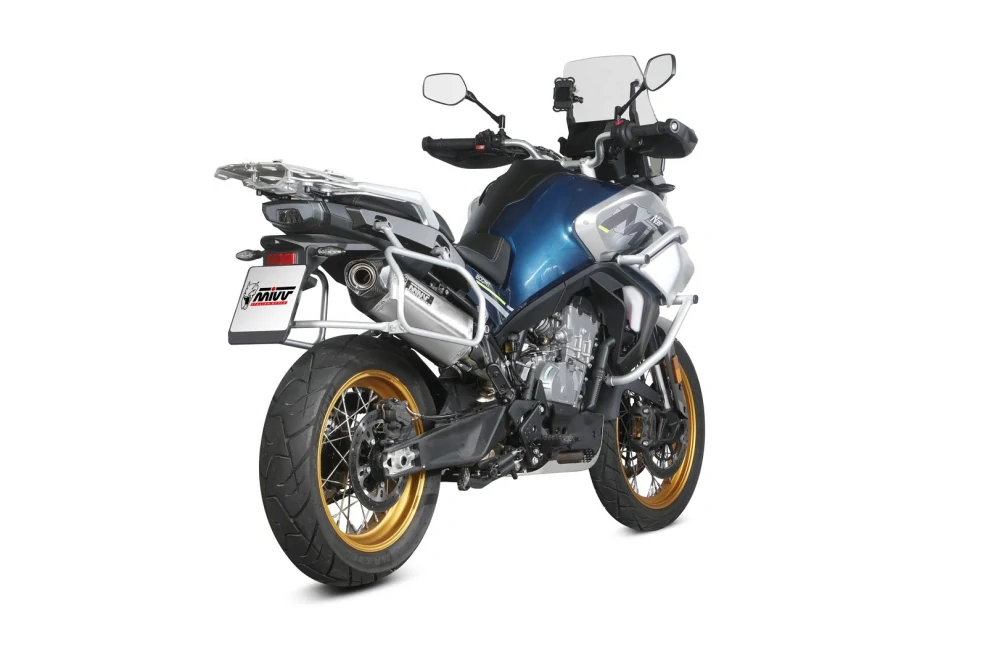 MIVV Speed Edge silver výfuk 800MT