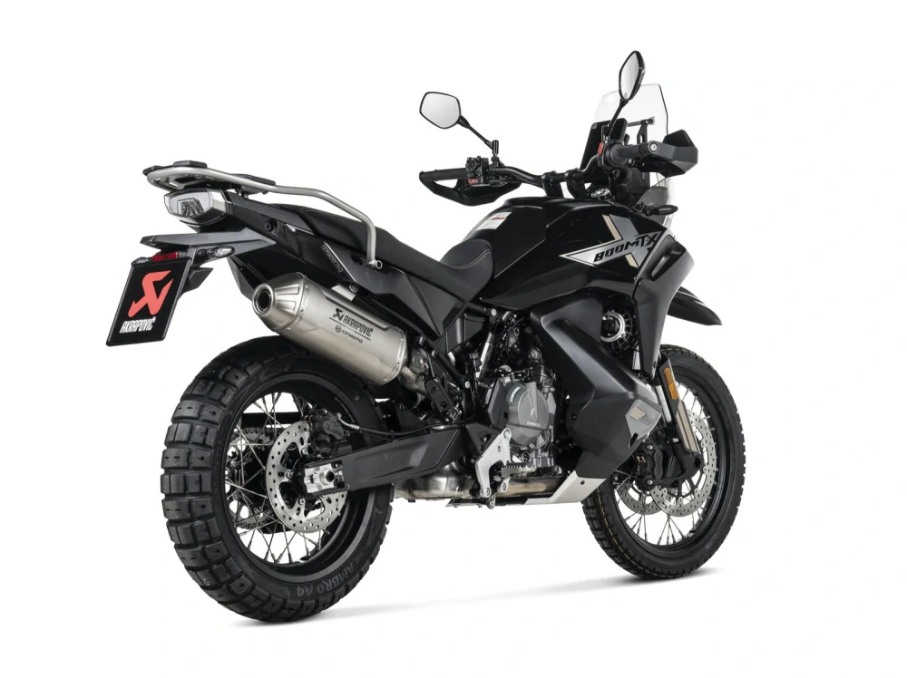 800MT‑X Výfuk CFMOTO Akrapovič Slip‑On