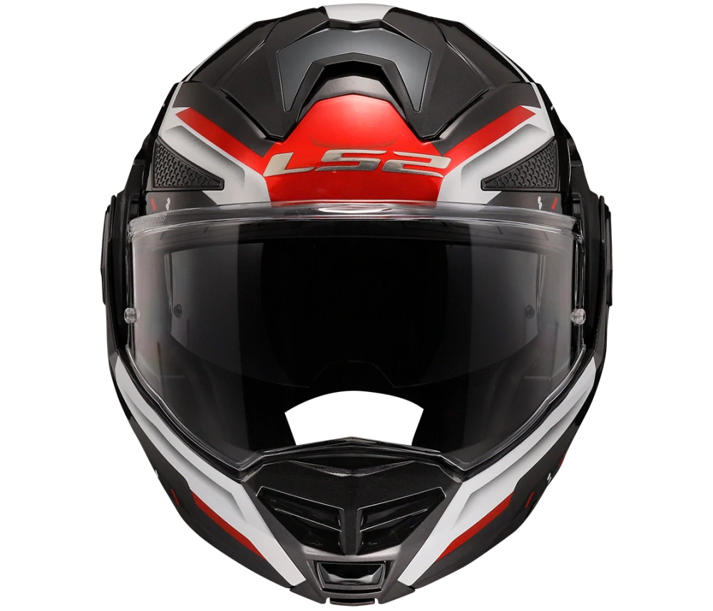 LS2 FF901 ADVANT X SPECTRUM Gloss Black/ White/ Red