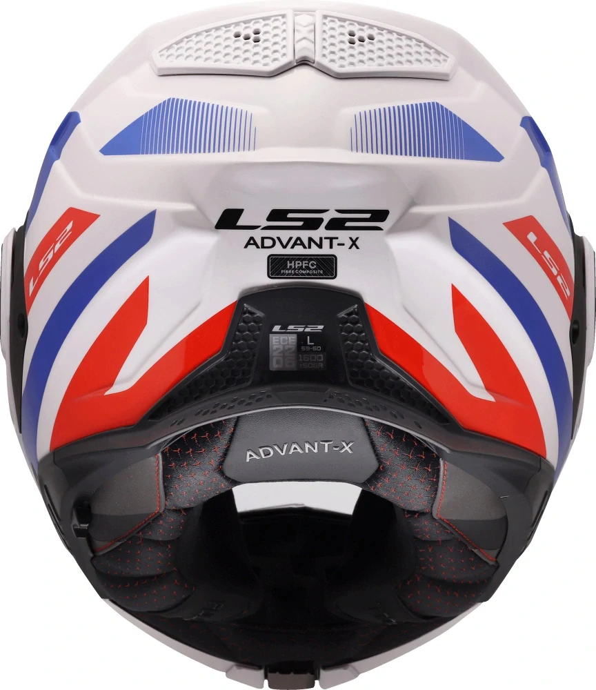 LS2 FF901 ADVANT X NOVA White/ Blue/ Red