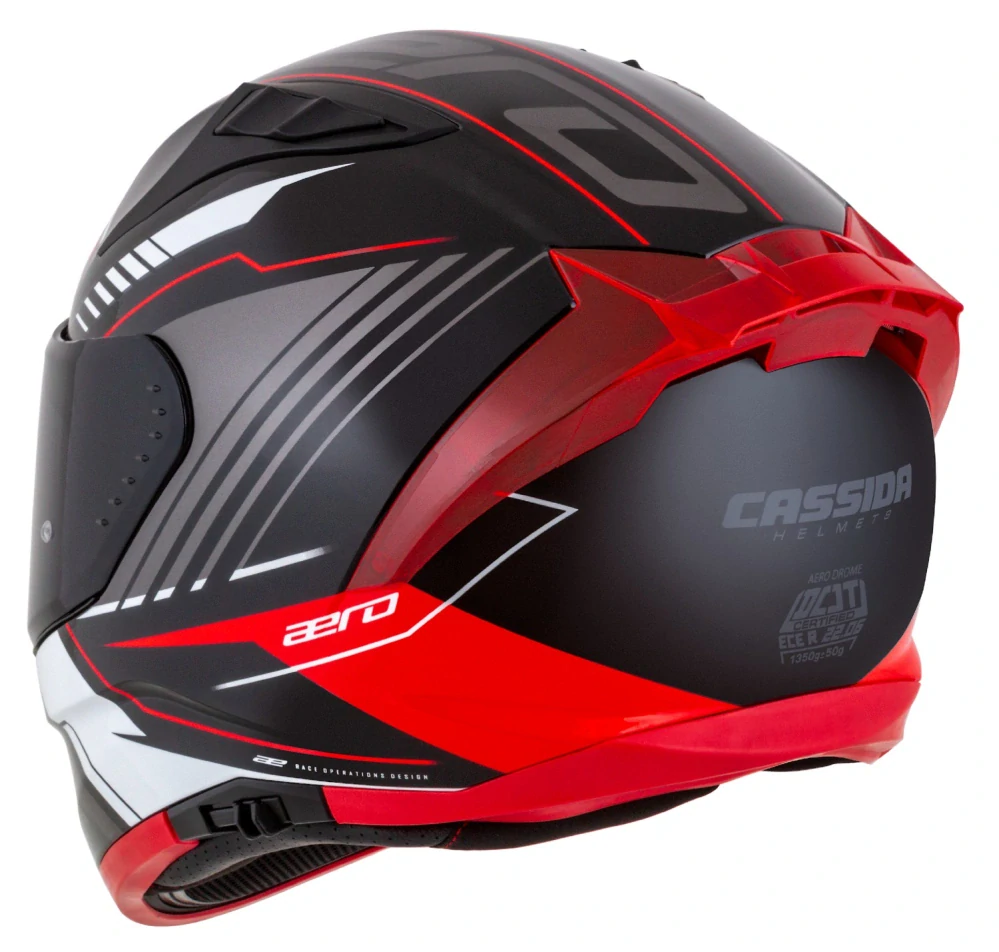 CASSIDA AERO DROME Black/ Red/ White