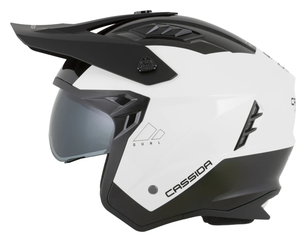CASSIDA Cross Country Dual biela/ čierna