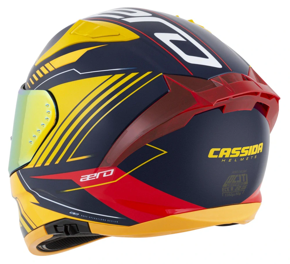 CASSIDA AERO DROME modrá/ žltá/ červená/ biela