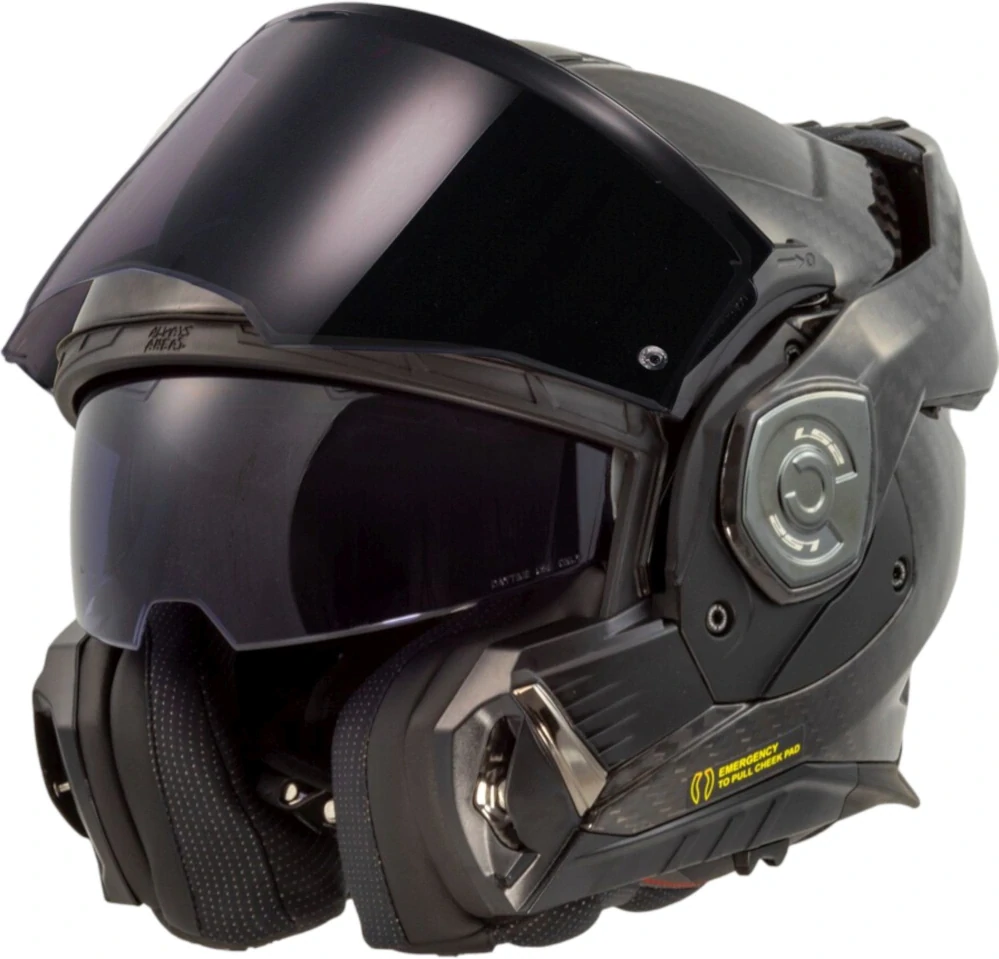 LS2 FF901 ADVANT X CARBON SOLID Gloss Carbon