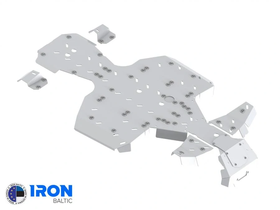 IRON BALTIC kryt podvozku hliníkový X850/X1000 G3