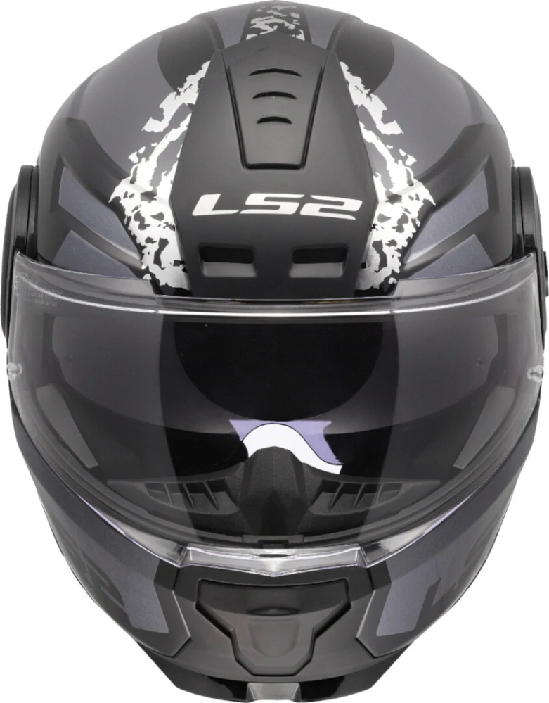 LS2 FF902 SCOPE II OXYD Gloss Black/ Titanium