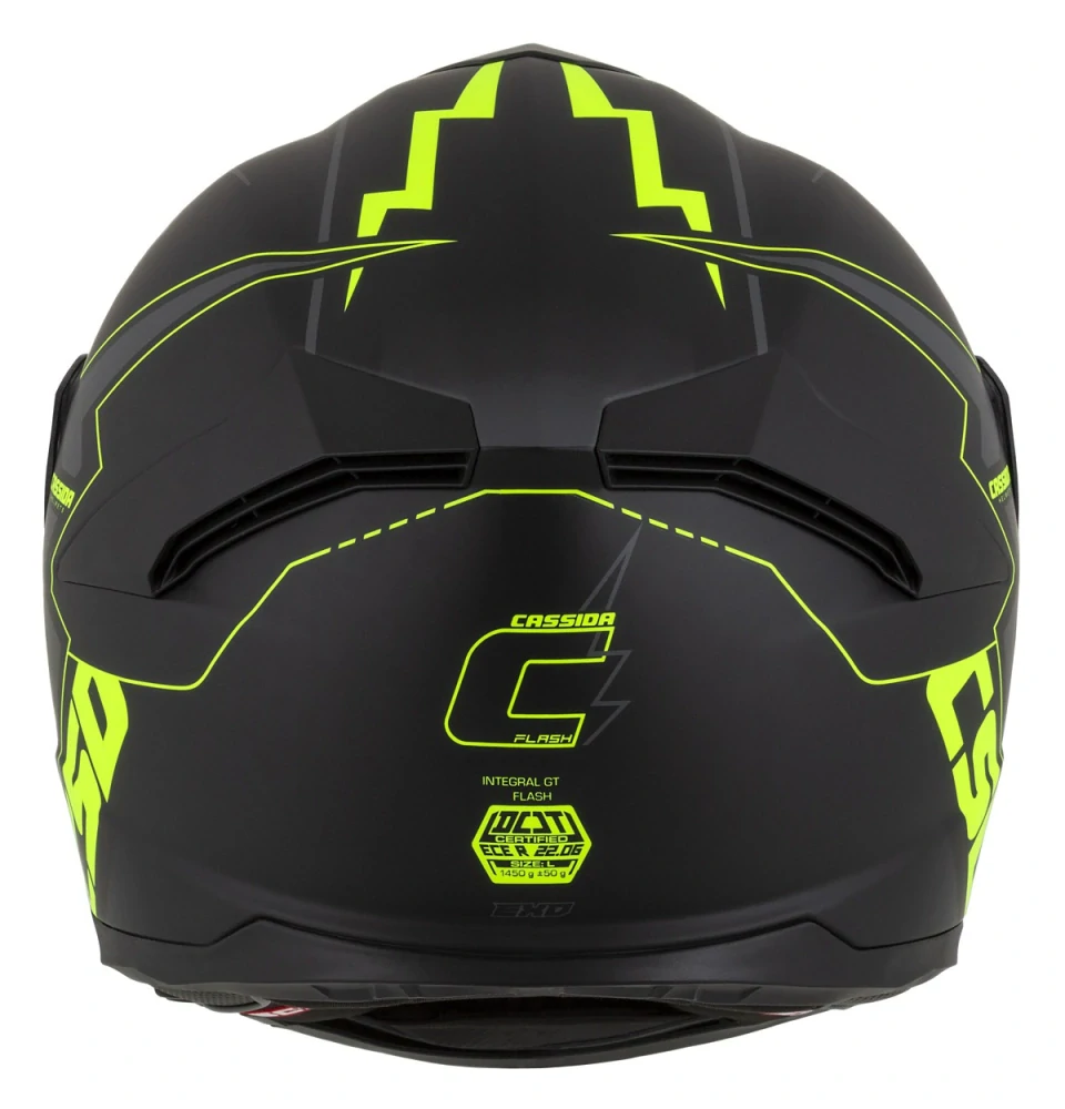 CASSIDA Integral GT 2.1 Flash Matt Black/ H-V Yellow