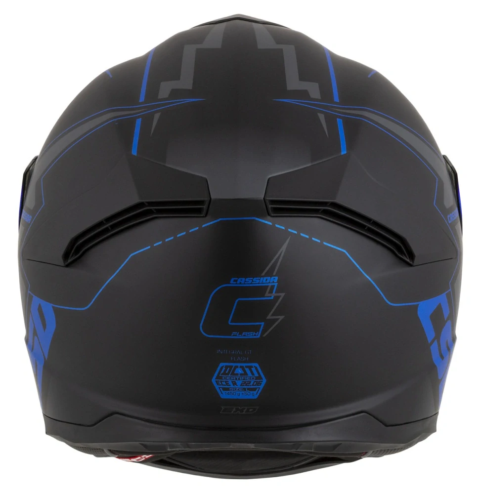 CASSIDA Integral GT 2.1 Flash Matt Black/ Blue