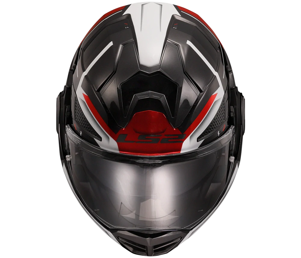 LS2 FF901 ADVANT X SPECTRUM Gloss Black/ White/ Red