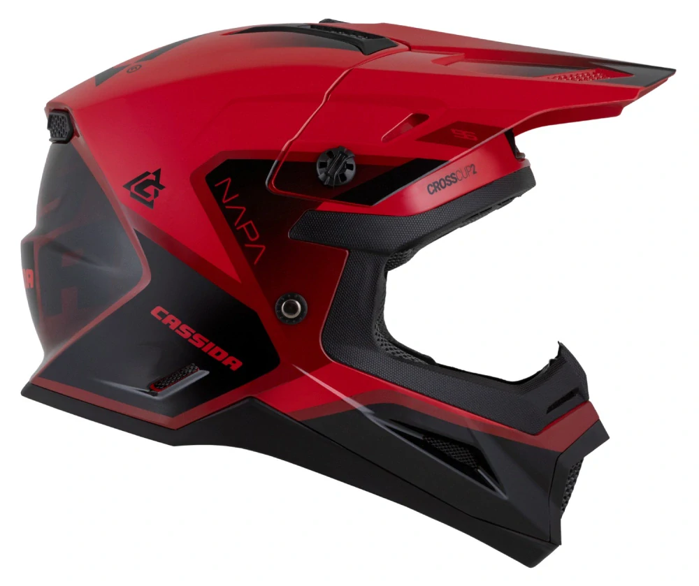 CASSIDA Cross Cup 2 Napa Junior Gloss Red/ Black