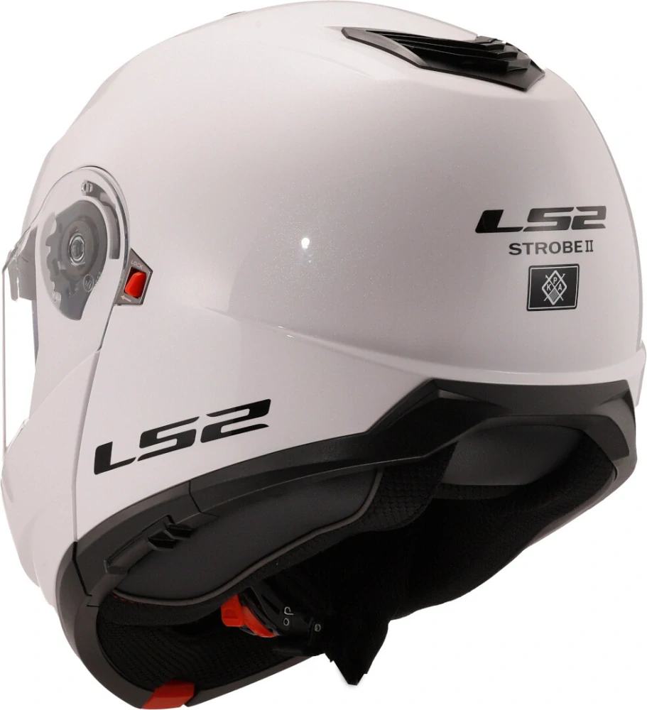 LS2 FF908 STROBE II SOLID Gloss White