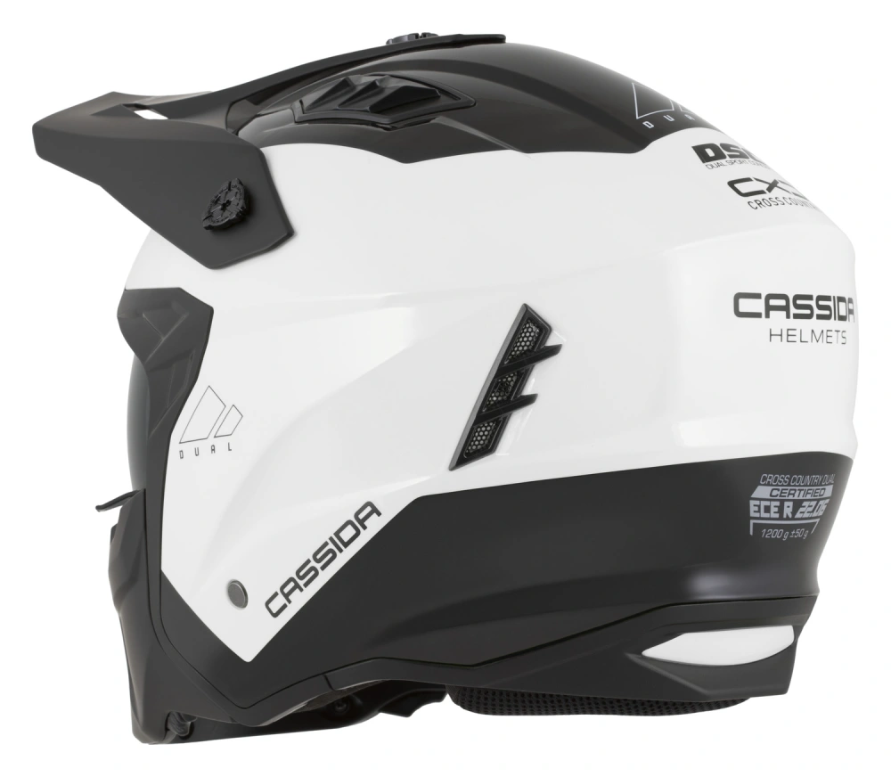 CASSIDA Cross Country Dual biela/ čierna