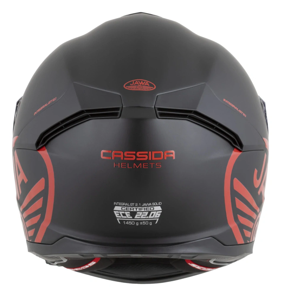 CASSIDA Integral GT 2.1 Jawa matná čierna/ lesklá červená