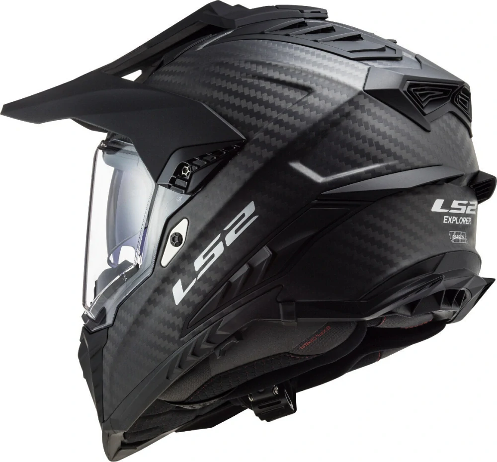 LS2 MX701 EXPLORER CARBON SOLID