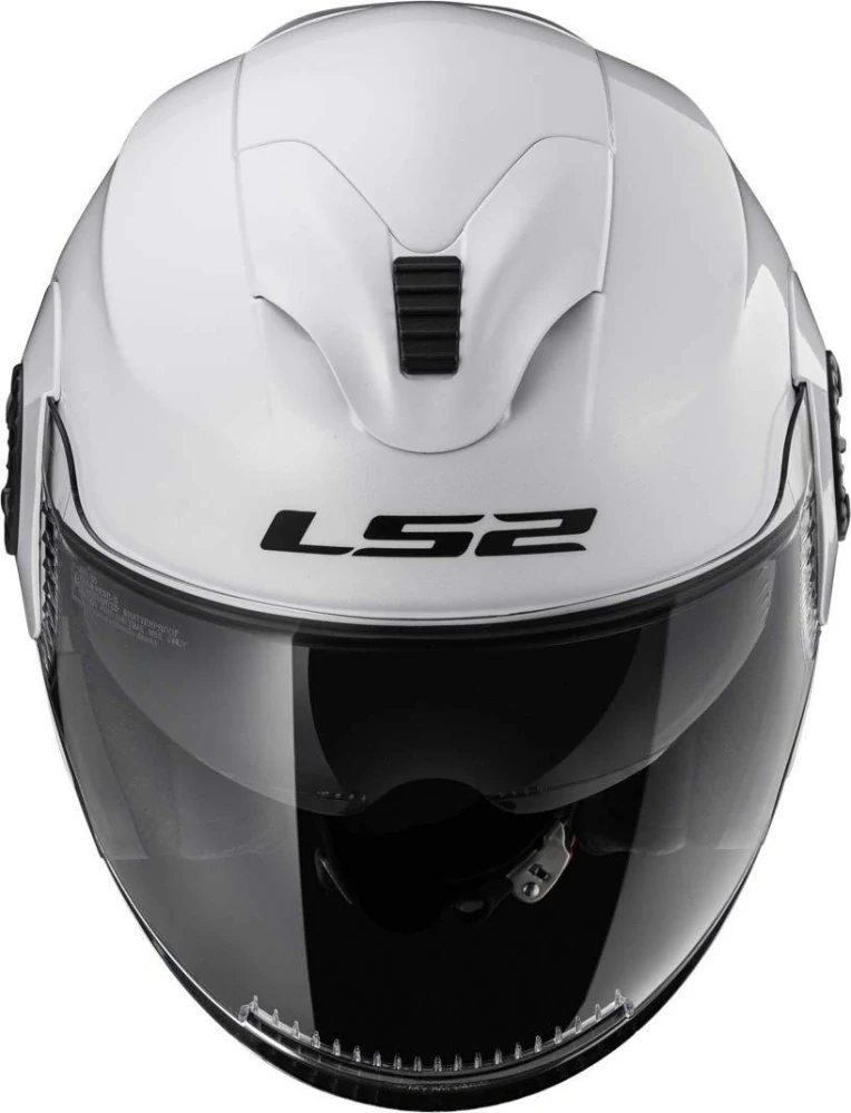 LS2 OF570 VERSO SOLID Gloss White - veľkosť XS