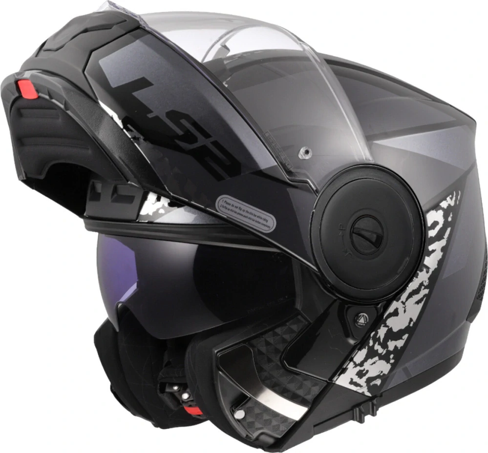 LS2 FF902 SCOPE II OXYD Gloss Black/ Titanium